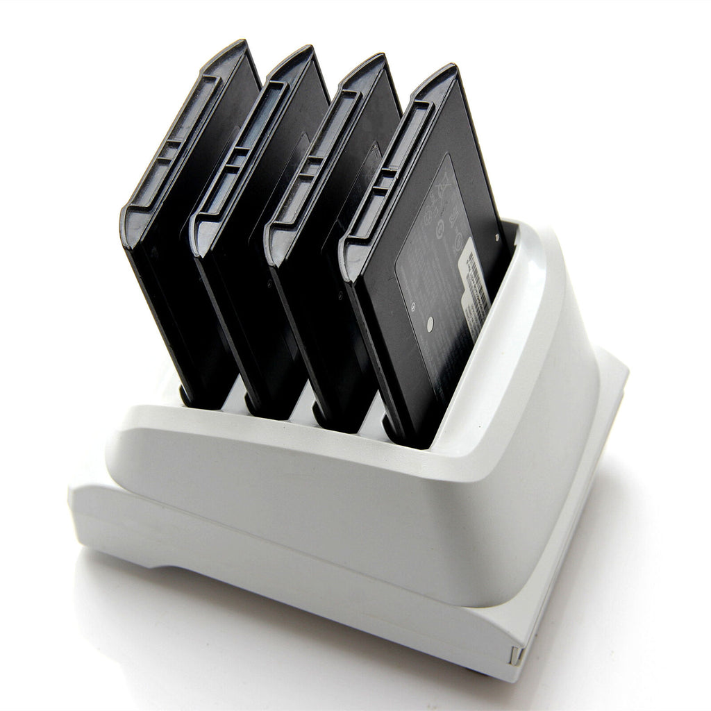 4-Slot Battery Charger Cradle&BT-000314 battery For ZEBRA Symbol TC51 TC56 TC52