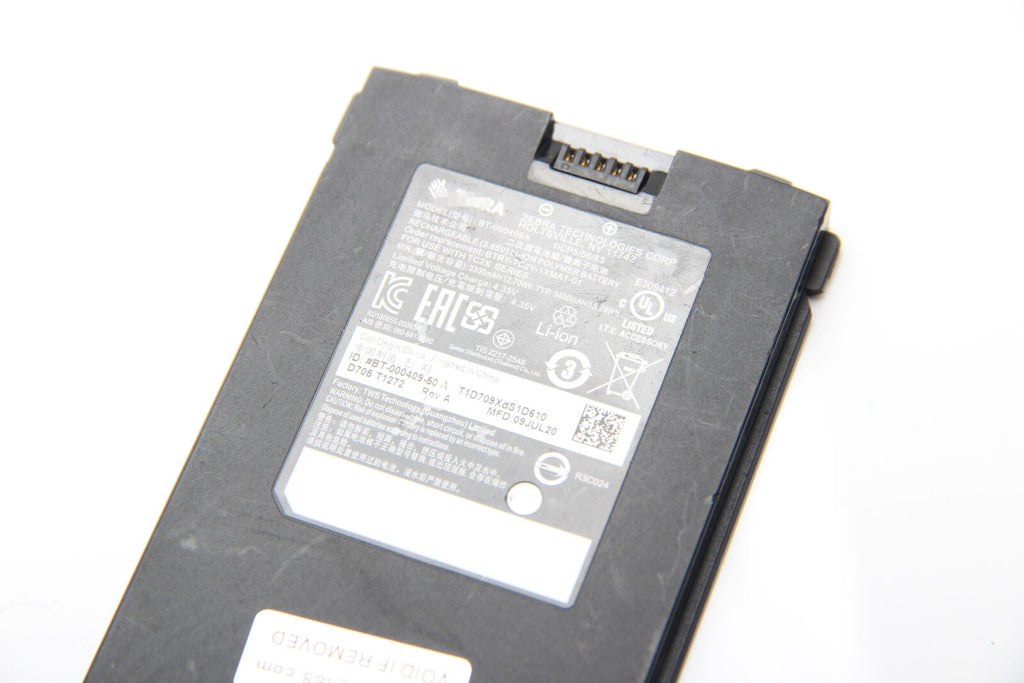 Replacement Zebra TC21 TC26 TC2X Rechargeable Black Battery 3400mAh BT-000409A