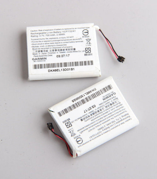 Original 2pcs BATTERY Garmin Approach G30 GPS 361-00043-02 3.7V 700mAh 5.59Wh