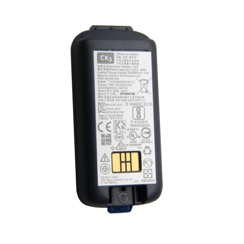Genuine Intermec CK3 CK3X battery 318-034-033 5.0Ah AB18 AB17/AB18 3.6V 18Wh