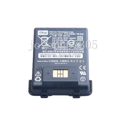 New Genuine Battery For Intermec CN70 CN70E Scanner 1000AB01 318-043-033