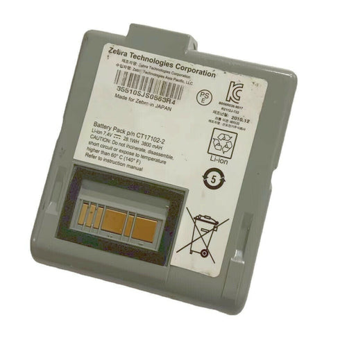 Replacement battery CT17102-2 for Zebra RW420 EQ Mobile Printer