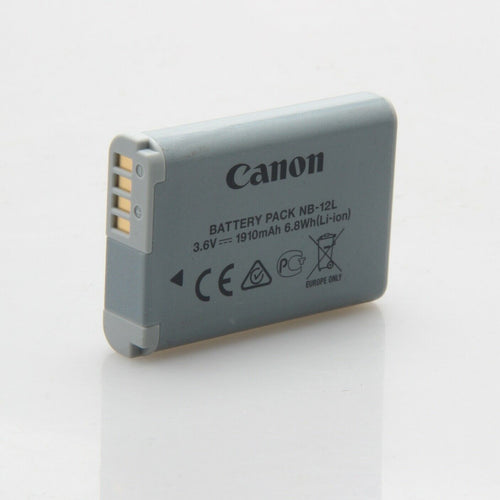Replacment Battery for Canon NB-12L 3.6V 1910mAh